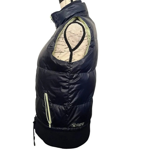 Carve Designs Puffer Vest 750 Goose Down Womens Size XL Packable Gorpcore * - Picture 5 of 10